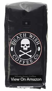Death Wish Organic USDA Certified Whole Bean Coffee
