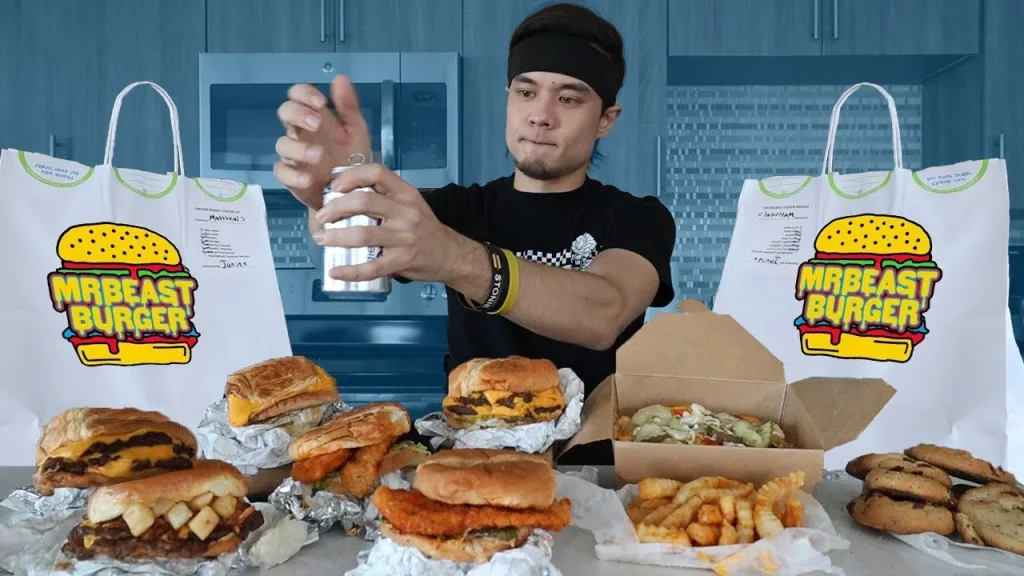 MrBeast Burger Menu